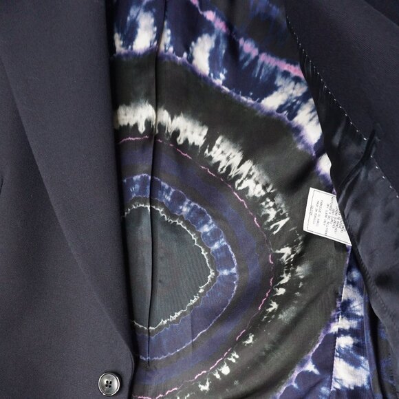 BNWT AW19 DRIES VAN NOTEN BORRIS NAVY JACKET 50 - Picture 7 of 12